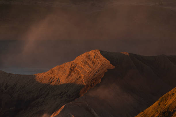 istock Landscapes and sunrise details at the active volcano Bromo 1226943190