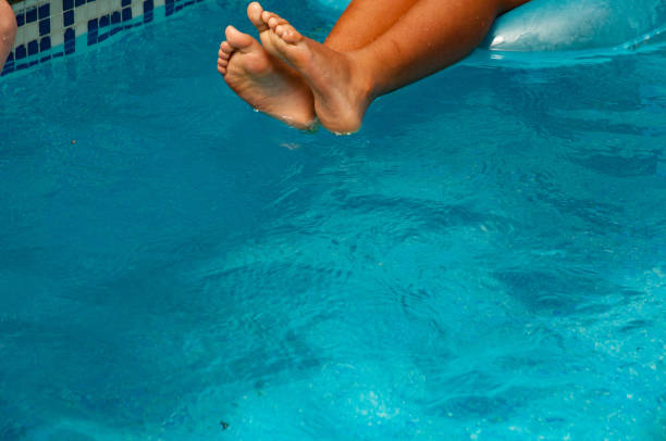 istock Blue water pool in the summer 1226954766