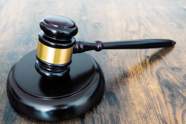 istock close-up of judges gavel or auction hammer on table 1226963602