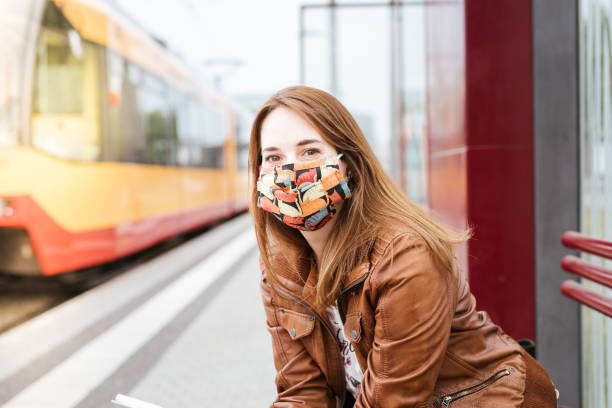 istock Woman with mask during Corona 1226972634