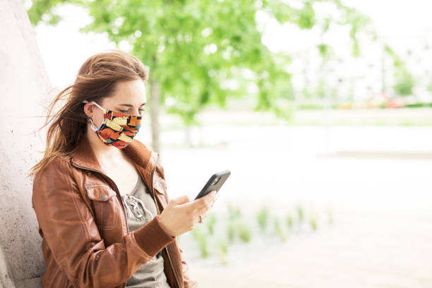 istock Woman with mask during Corona 1226973277