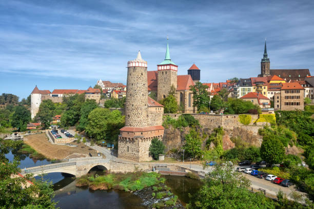 istock Bautzen, Germany. View of Old Town with old Water tower 1226974899