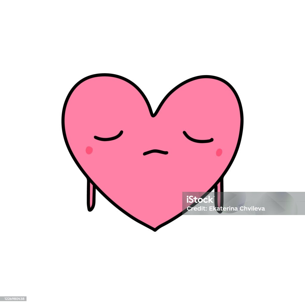 Ilustración de Triste Y Perdido Símbolo De Corazón Expresivo En Estilo Doodle De Dibujos Animados y más Vectores Libres de Derechos de Amor - iStock Ilustración de Triste Y Perdido Símbolo De Corazón Expresivo En Estilo Doodle De Dibujos Animados y más Vectores Libres de Derechos de Amor - iStock