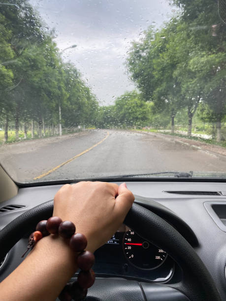 istock Drivng on a rainy day 1226983178