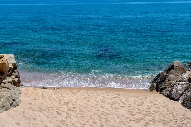 istock Empty Sant Pol de Mar bays Costa Brava Spain 1226983401
