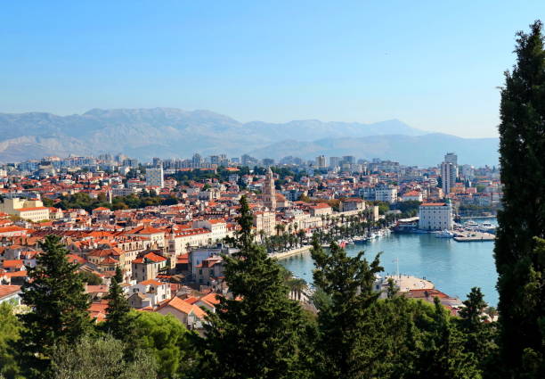 istock Split, Croatia - panorama of city 1226985670