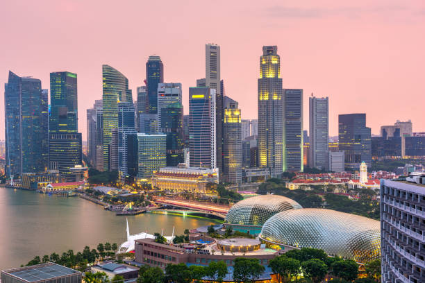 istock Singapore Financial District Skyline 1226990206