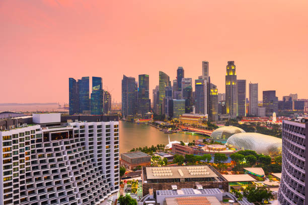 istock Singapore Financial District Skyline 1226990222