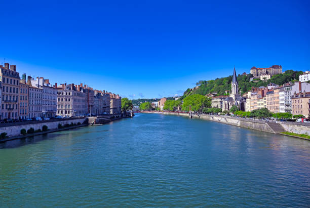 istock Lyon, France along the Saone River 1226991223