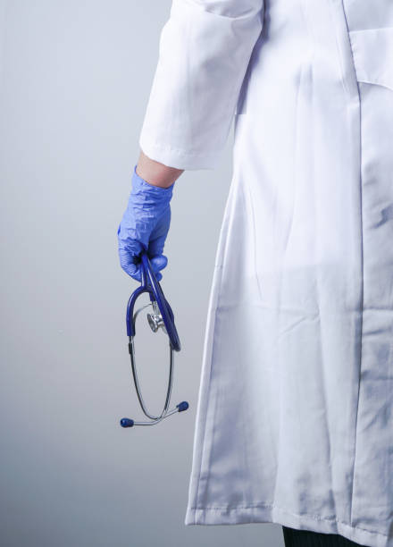 istock doctor holding stethoscope in her hand 1227006371