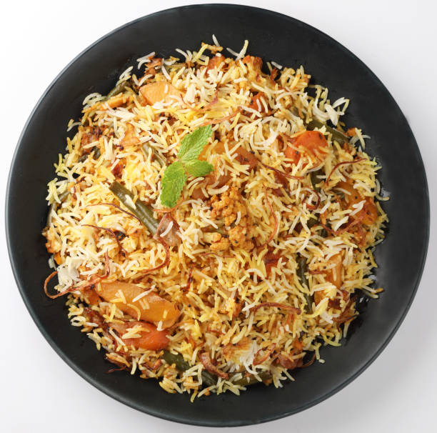 Indian Vegetable Biryani using Basmati Rice