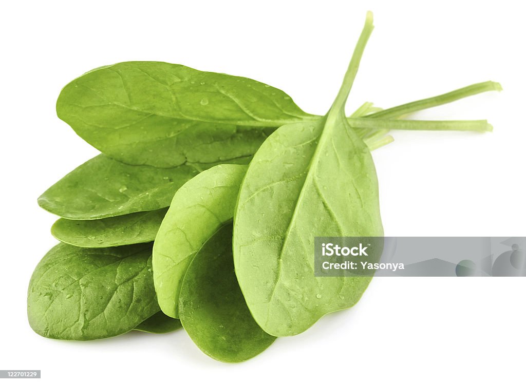 Grüner Salat mit Spinat - Lizenzfrei Spinat Stock-Foto