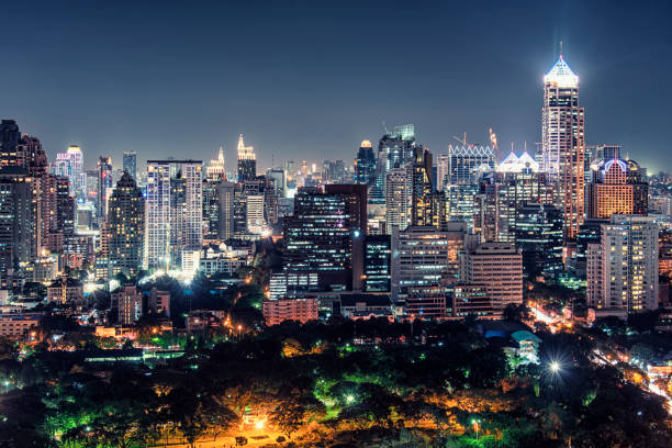 istock Bangkok city in evening 1227015572