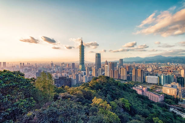 istock Taipei city in Taiwan 1227015573