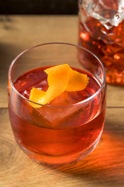 istock Refreshing Boozy Gin Negroni Cocktail 1227023968