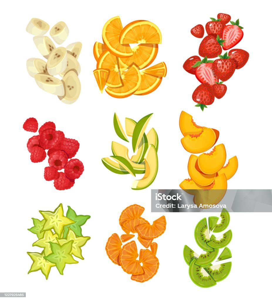 Ilustración de Colección De Frutas De Verano Plátanos Naranjas Mango Fresas Carambole Kiwi Etc Frutas De Verano Cortadas Aisladas Sobre Fondo Blanco Ilustración Vectorial De Frutas De Dibujos Animados y más Vectores Ilustración de Colección De Frutas De Verano Plátanos Naranjas Mango Fresas Carambole Kiwi Etc Frutas De Verano Cortadas Aisladas Sobre Fondo Blanco Ilustración Vectorial De Frutas De Dibujos Animados y más Vectores