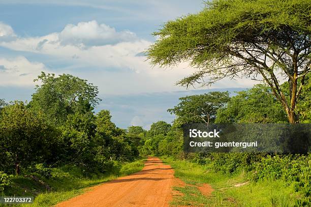 A Long Dirt Road In Rural Africa Stock Photo - Download Image Now - Democratic Republic of the Congo, Burundi - East Africa, Landscape - Scenery