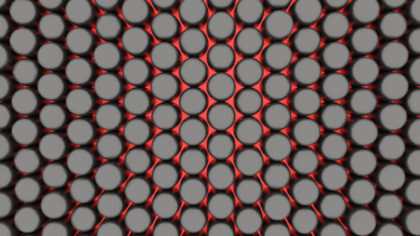 istock A  3D Render Illustration  of a abstract background texture modern art style pattern banner. 1227034147
