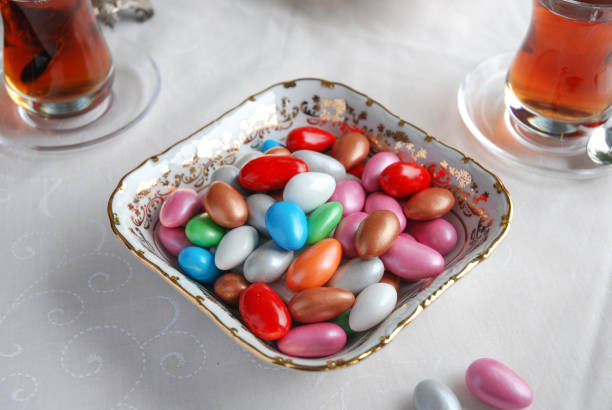 istock Bonbons served on Sugar Feast after Ramadan 1227034171