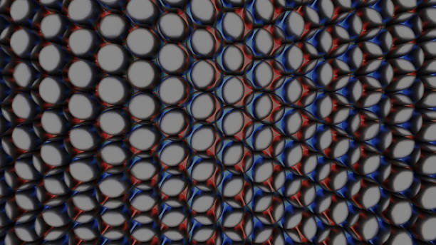 istock A  3D Render Illustration  of a abstract background texture modern art style pattern banner. 1227034775