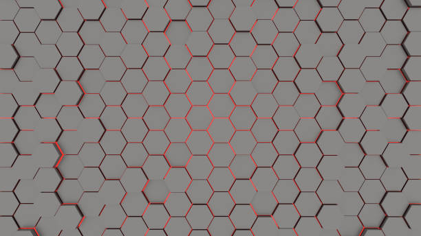 istock A  3D Render Illustration  of a abstract background texture modern art style pattern banner. 1227034806