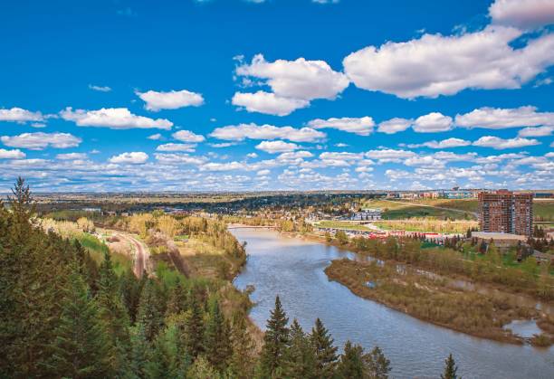 istock Bow River Lookout In The Spring 1227034922