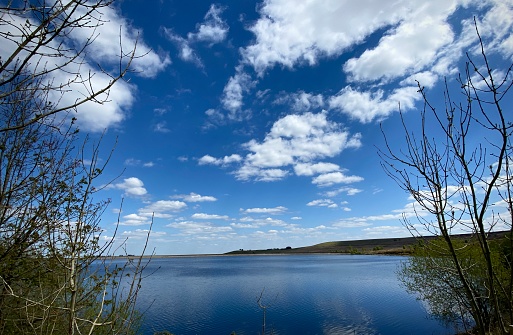 Landscape photo of Redmires reservoir in Sheffield.