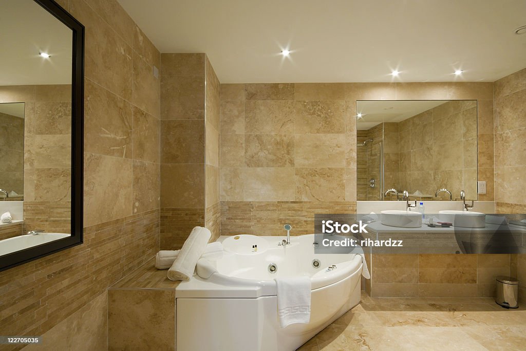 Modern Bathroom interior  Architecture Stock Photo