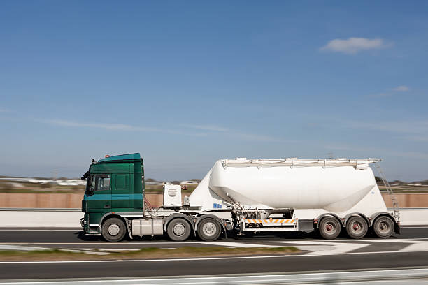 istock Truck With Limestone Flour 122705200