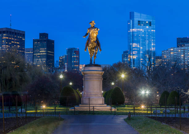 istock George Washington statue at Boston Public Garden, Massachusetts 1227053561