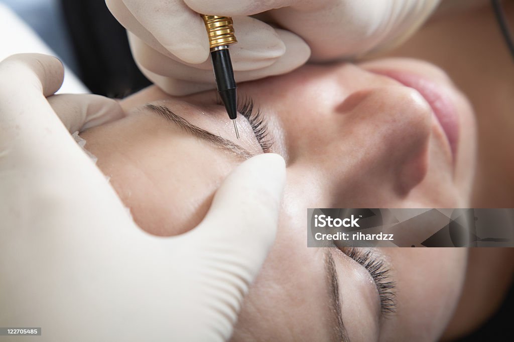 permanent makeup  Permanent Make-Up Stock Photo