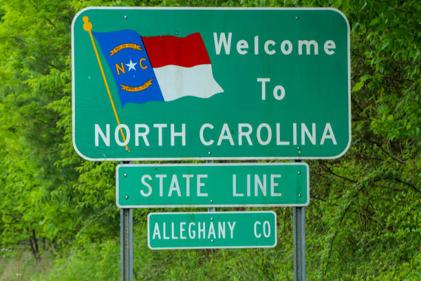 istock Welcome to North Carolina sign 1227058946