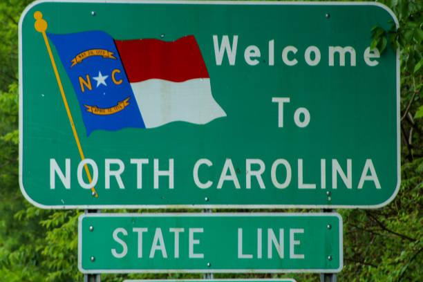 istock Welcome to North Carolina sign 1227058954