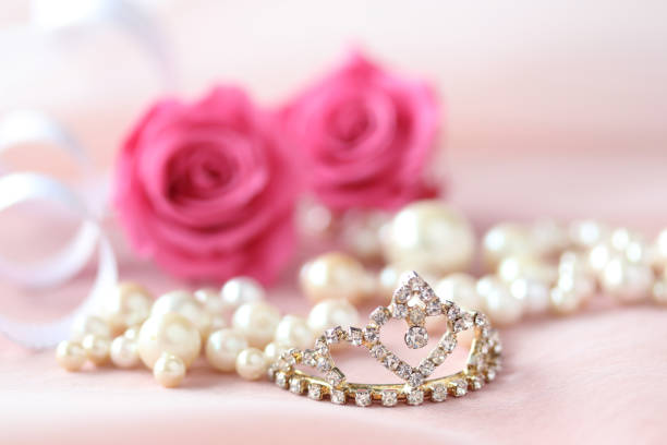 istock background of rose and pearl - preserving rose 1227059014