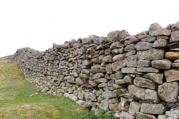 istock Dry stacked stone walls in the Yorkshire Dales 1227059138