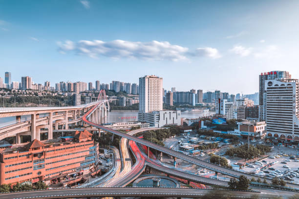 istock Chongqing Three-dimensional Traffic Landscape 1227061380