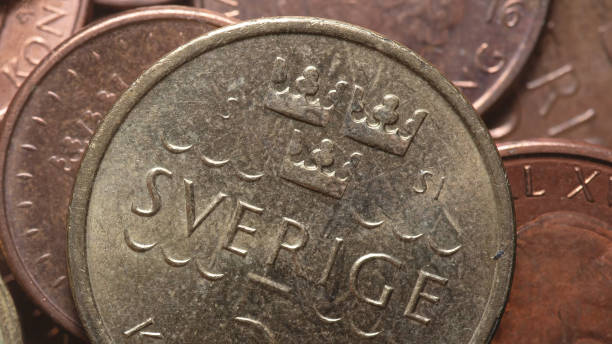 istock Sweden coins from Sweden in Europe 1227062264