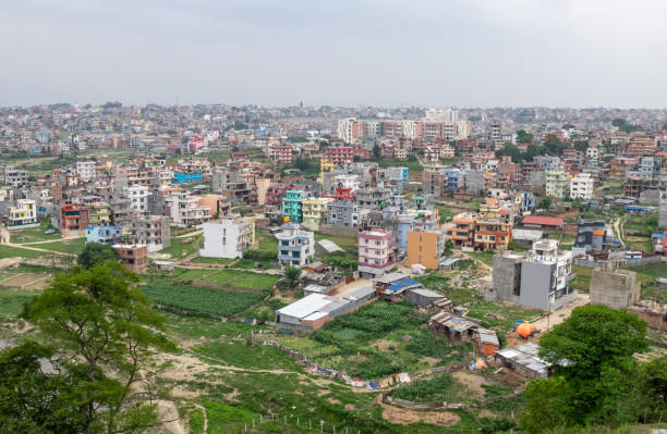 istock High Angle View of a City 1227063329