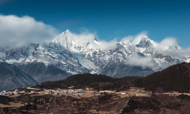 istock Yunnan's Beautiful Snow Mountain Natural Scenery 1227065224