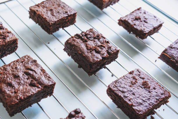 istock Homemade Dark Chocolate Brownies 1227065300