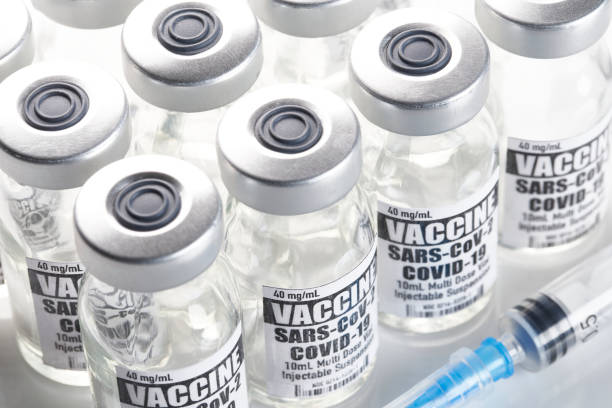 istock Vaccine for Covid-19 with syringe. 1227081174