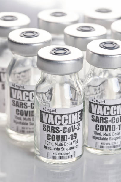 istock Vaccine for covid-19 in injection vials 1227084031