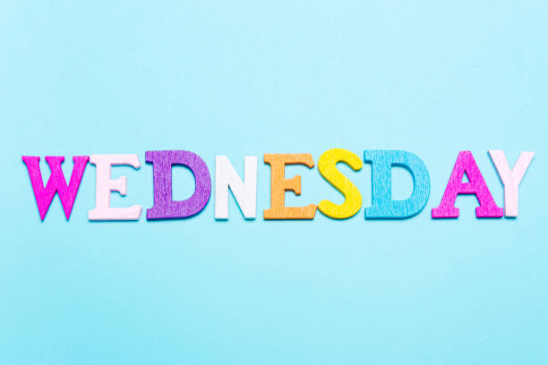 istock Word Wednesday in multicolored letters 1227084032