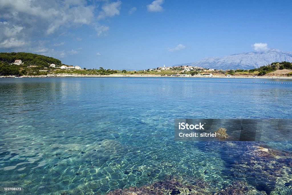 Przina Bay in Croatia  Adriatic Sea Stock Photo