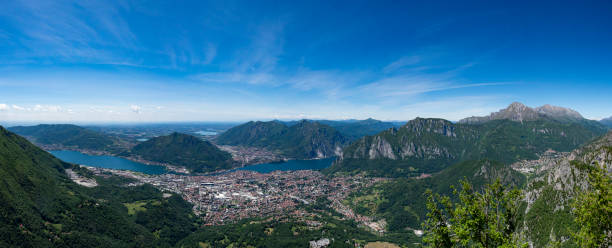 istock Landscape of Lecco From Piani d'Erna 1227085586