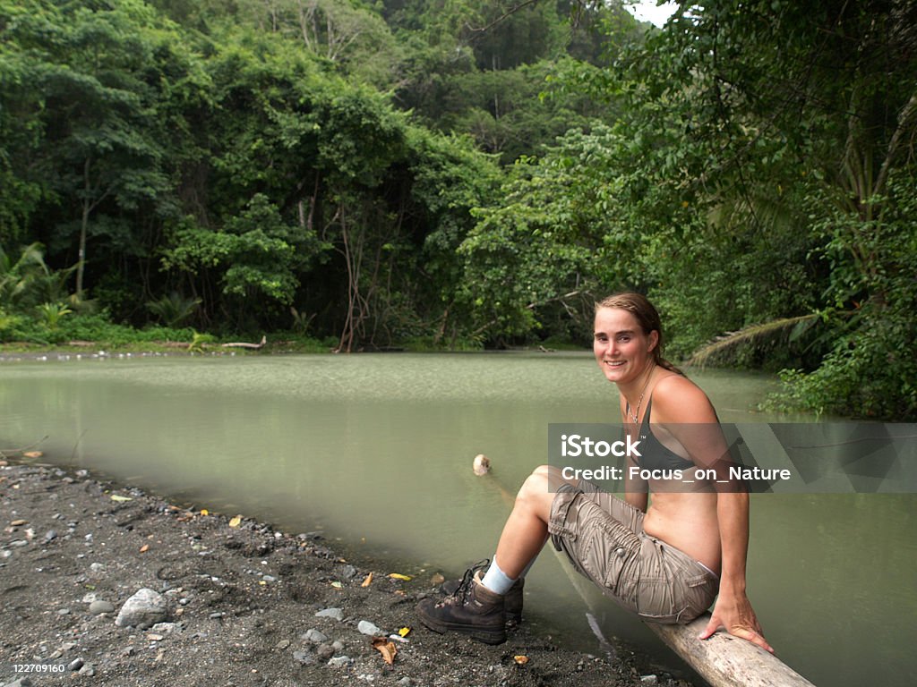 Hiking Dziewczyna - Zbiór zdjęć royalty-free (Kostaryka)