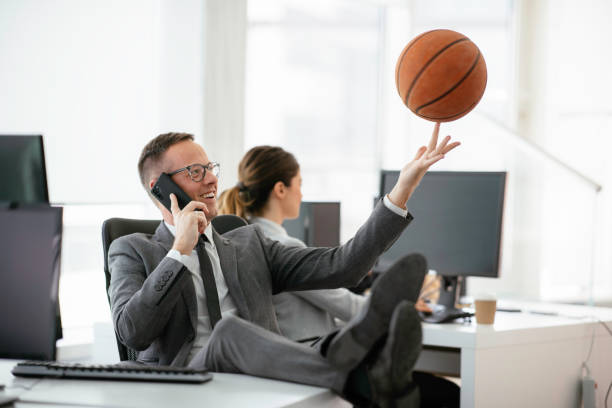 istock Young businessman talking to the phone. 1227092470