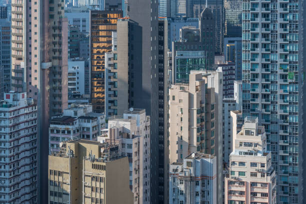 istock high rise building in Hong Kong 1227099203