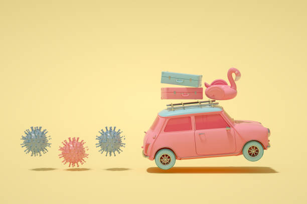 istock Running away from the Virus and Going Summer Holiday 1227101637