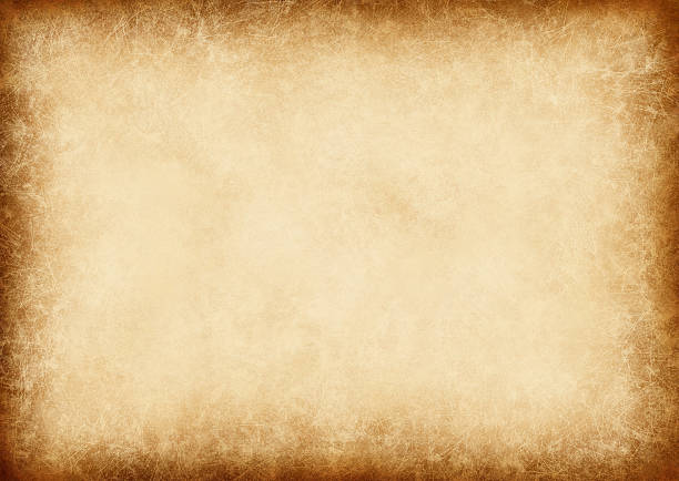 istock Weathered tan piece of old paper 122710652